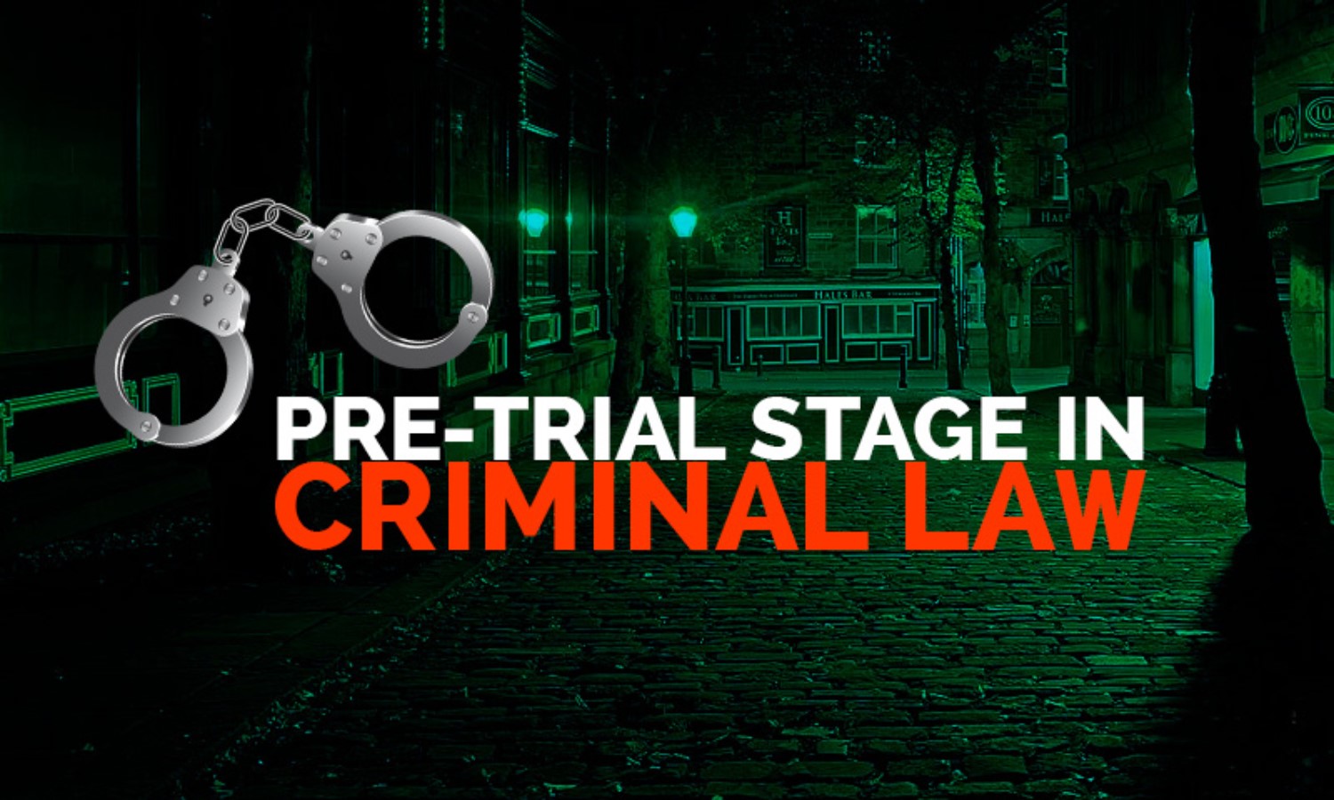 pre trial stage in criminal law